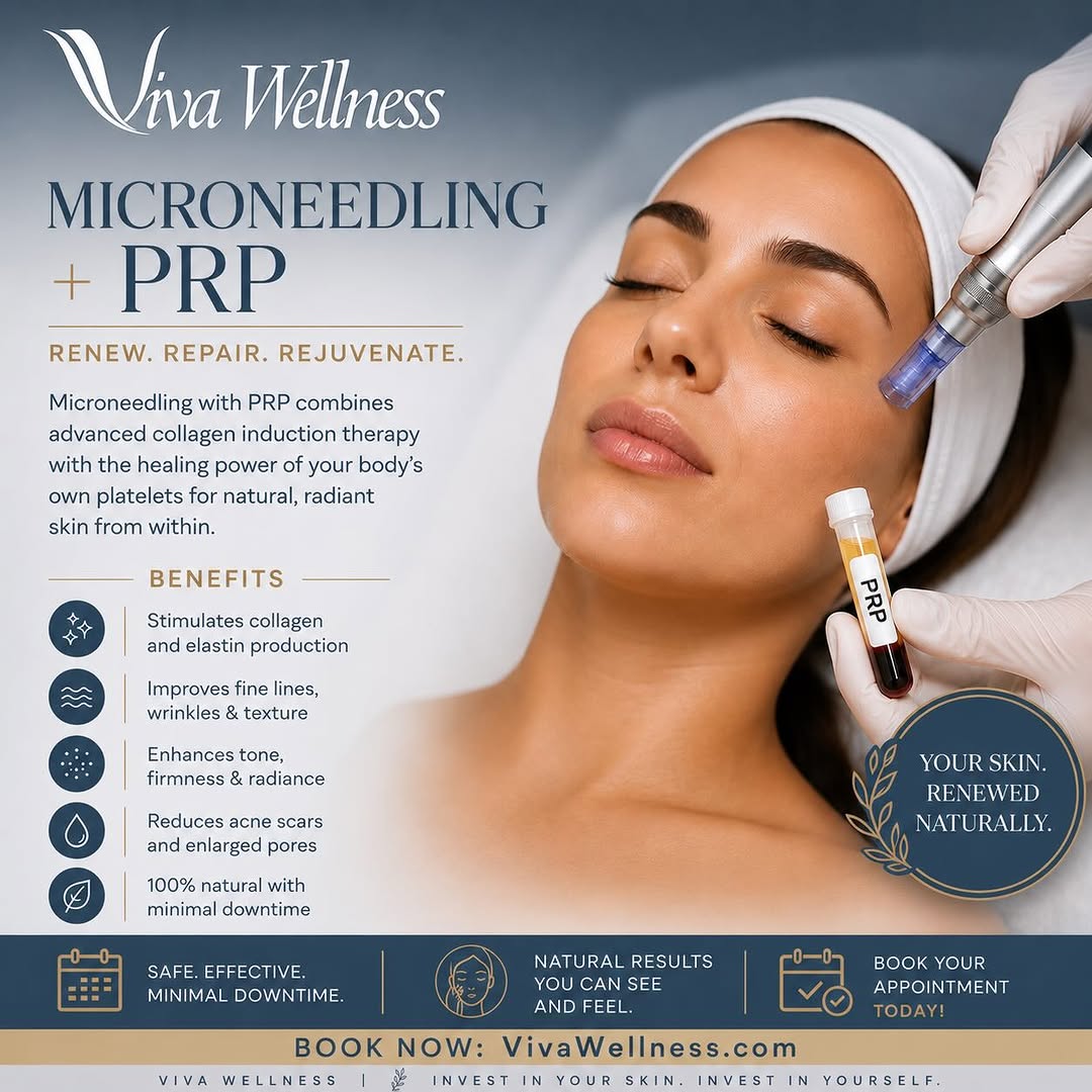 Instagram post by Dr. E. Michael Tachuk: ✨ MICRONEEDLING + PRP SPECIAL ✨ Ready to renew, repair, and rejuvenate your skin naturally? Microneedling with PRP combines collagen inducti…