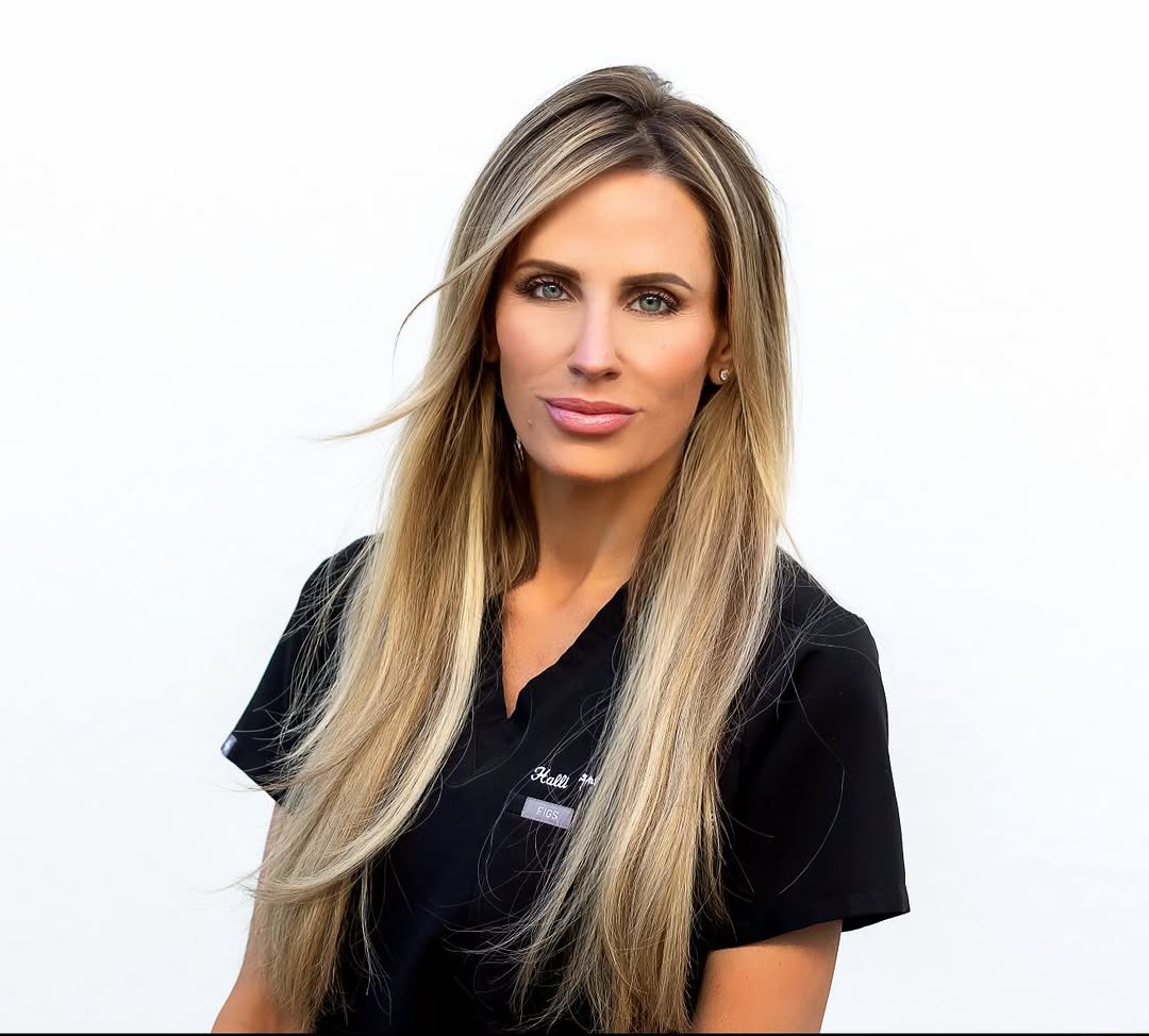 Instagram post by Dr. Edgar Sinai Macias: ✨ Provider Spotlight: Halli, NP ✨ Get to know the provider behind your care! 💙 Meet Halli Uehling, Nurse Practitioner at Macias Dermatology…