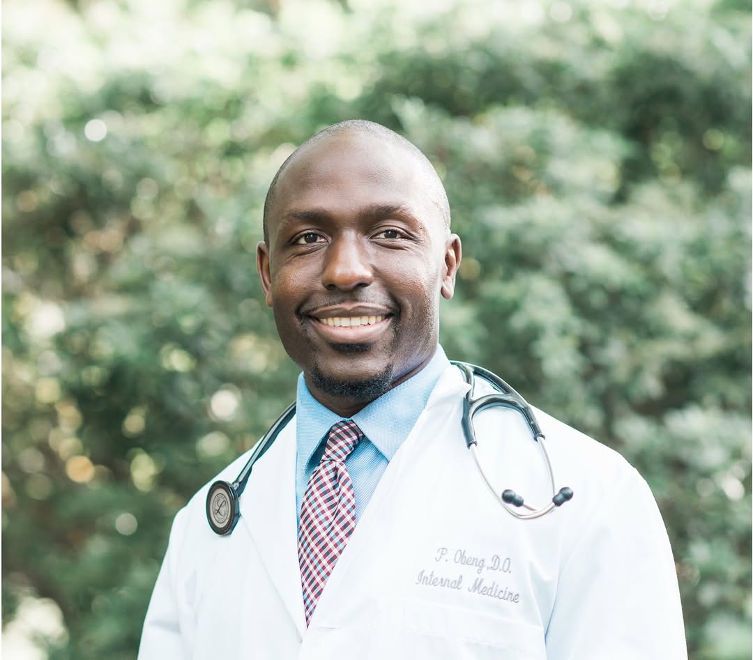 Instagram post by Dr. Edward Espinosa, DO: Meet the newest addition to WellcomeMD! We are thrilled to welcome 𝗗𝗿. 𝗣𝗮𝗮-𝗞𝗼𝗳𝗶 𝗢𝗯𝗲𝗻𝗴 to our practice. Join us for an Open Hou…