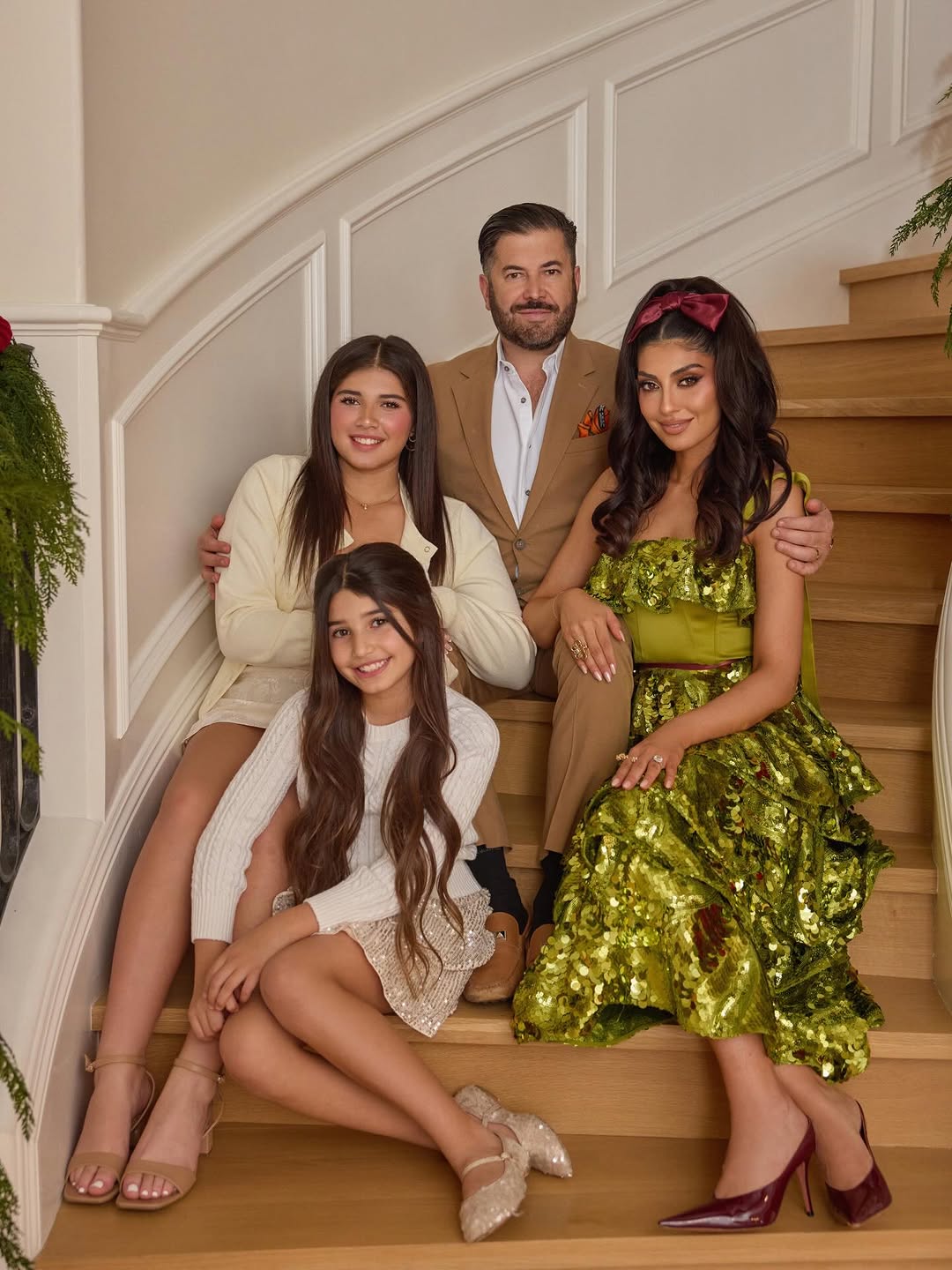 Instagram post by Dr. Ehsan Ethan Sadri: Merry Christmas & Happy Holidays from our family to yours 🎄❤️thank you for all the love & support 💫#christmas2025