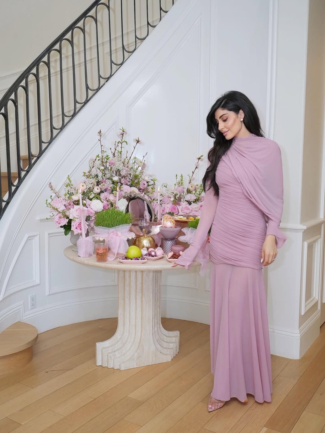 Instagram post by Dr. Ehsan Ethan Sadri: Eide Nowruz Mobarak 🌸💗 May this new year bring us a free Iran 🙏💕 Wishing you all health above all and togetherness with your loved ones …