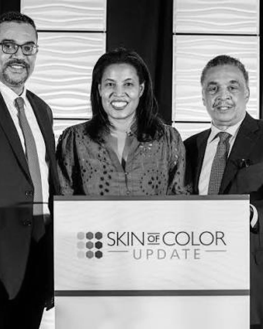 Instagram post by Dr. Eliot Battle: 18 years of pushing dermatology forward, and the mission is stronger than ever. This October 9–11, Skin of Color Update returns to New York …