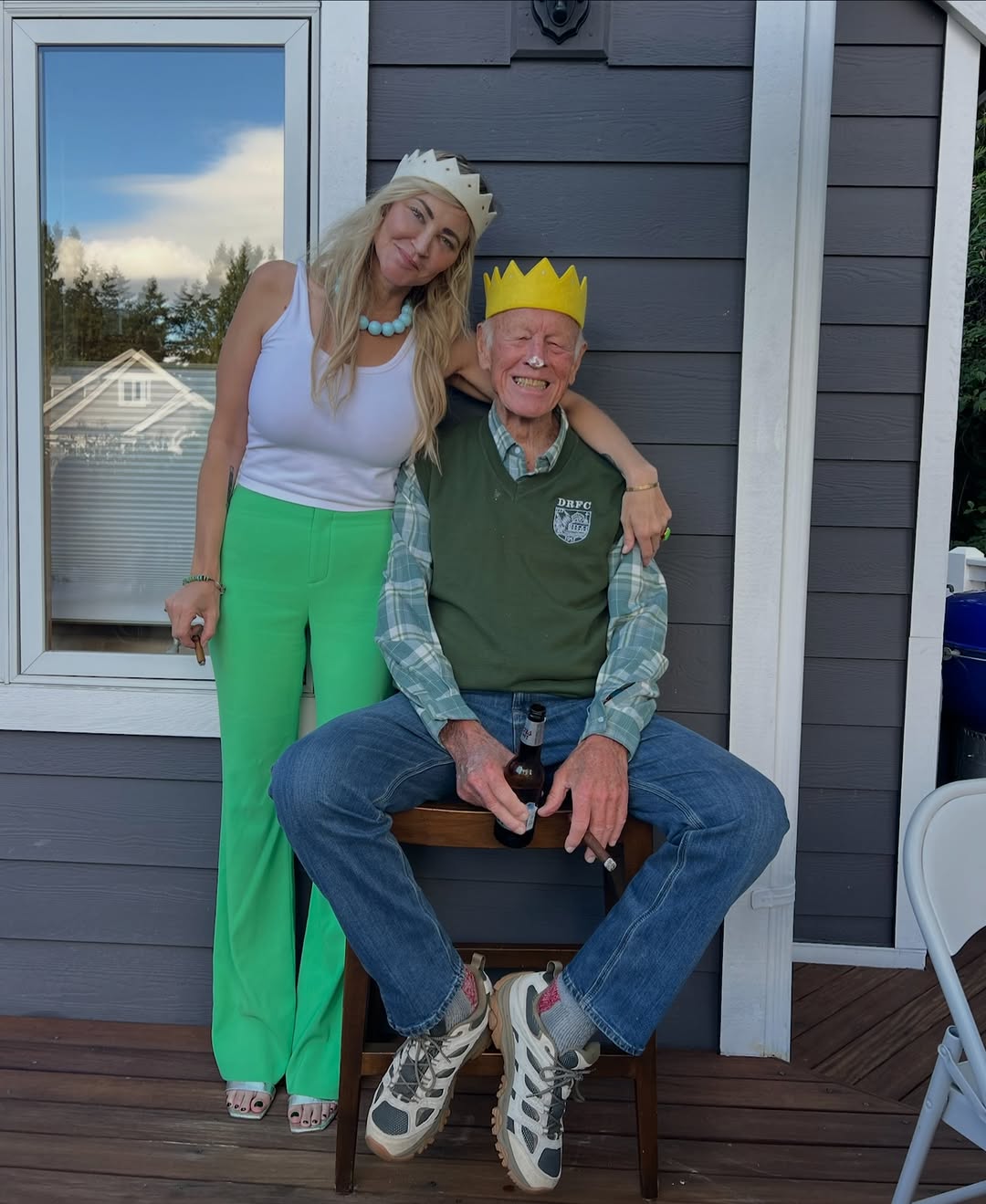 Instagram post by Dr. Elizabeth (Libbi) Finnessy, DDS: @crowleyjack58 is 93 years of stories, mischief, wisdom, stubbornness, adventure, and one hell of a reminder that age is a number, not an ex…