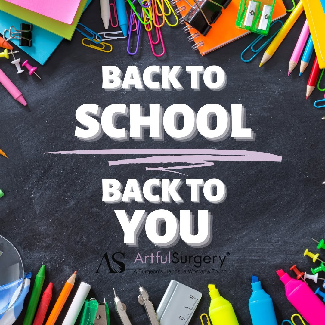Instagram post by Dr. Elizabeth Slass Lee: Back to School, Back to YOU 💫 New schedules, fresh routines, and a little time to focus on YOU! Our Back to School, Back to YOU specials ar…