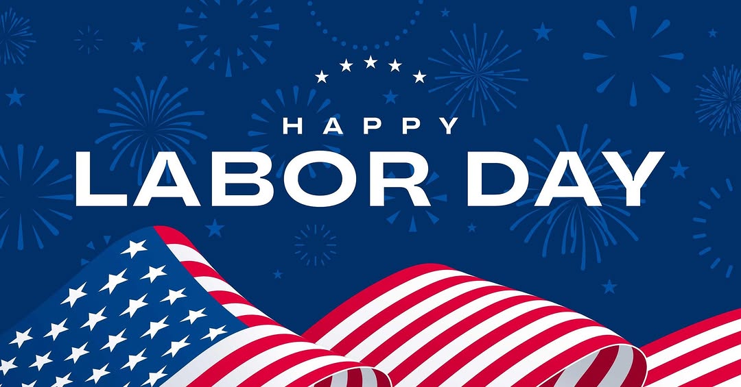 Instagram post by Dr. Elizabeth Slass Lee: Happy Labor Day! We hope you and your family enjoy your time off! #LaborDay