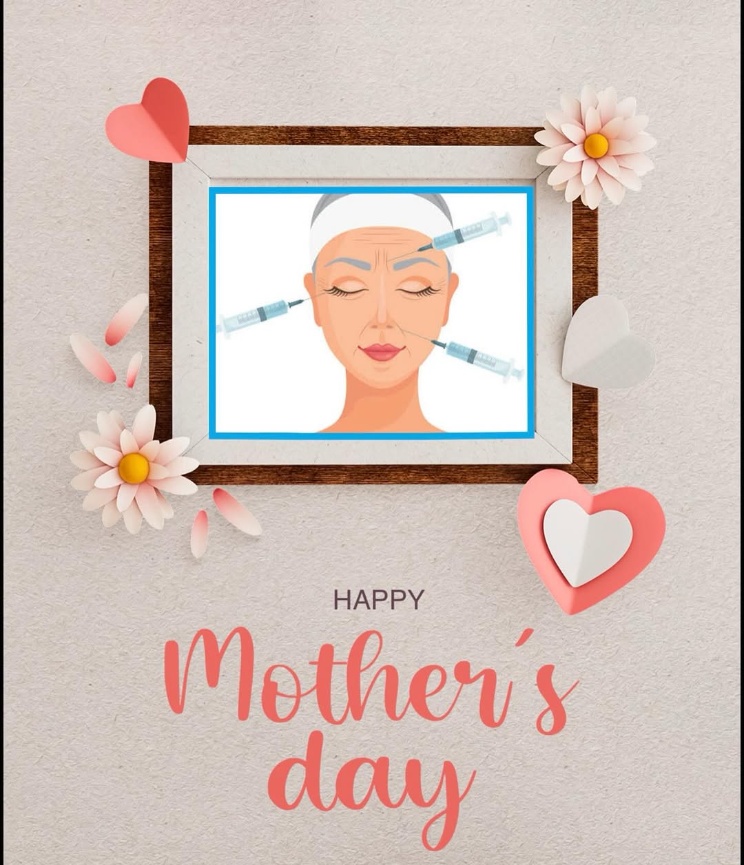 Instagram post by Dr. Elliot M. Heller: Moms do you want flowers 🌻 or Botox & Fillers 💉🫦 Let’s celebrate Mother’s Day with something she’ll love 🤔 Enjoy a special discount just…