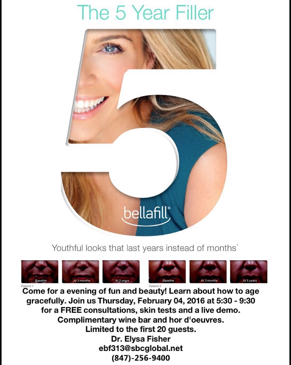 Instagram post by Dr. Elysa Fisher: Join us Thursday, February 4th for a evening of fun & #beauty! Make sure to schedule your complimentary #cosmetic consultation today. 847.25…