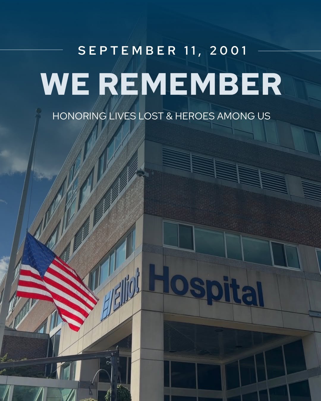 Instagram post by Dr. Emese Kalnoki: This morning, team members, volunteers, visitors, and community members gathered at Elliot Hospital to commemorate the 25th anniversary of S…