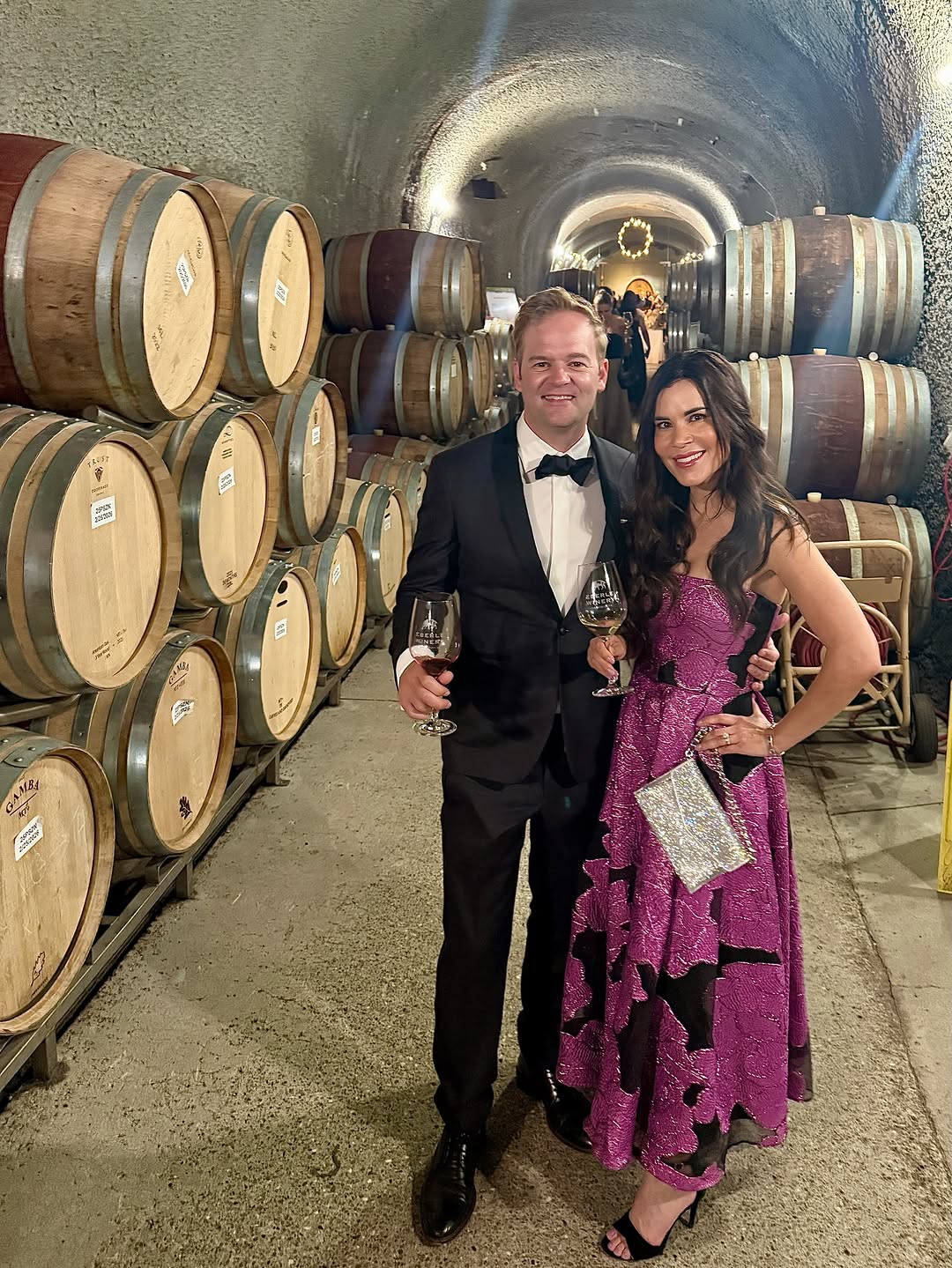 Instagram post by Dr. Emily Hrisomalos: 18 hours in California. ✈️🍷🤍 Just enough time for a wine tasting at DAOU, a gorgeous wedding, and making lifelong memories with some of ou…