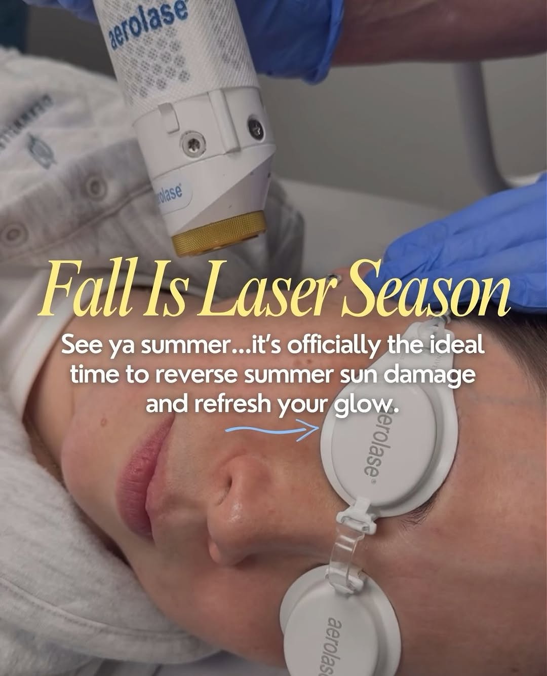 Instagram post by Dr. Emily M. Wise: Cooler temps means hotter skin… ✨Fall is when the (skincare) magic happens! After months of outdoor activities and increased UV exposure, yo…