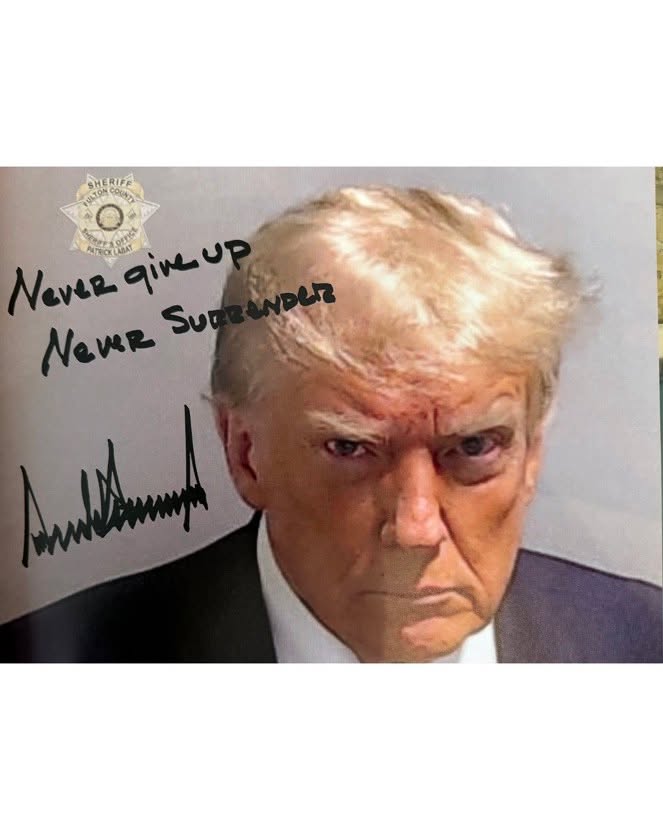 Instagram post by Dr. Enrique L. Gomez: Living prove of the 45th and 47th President of the United States of America!!