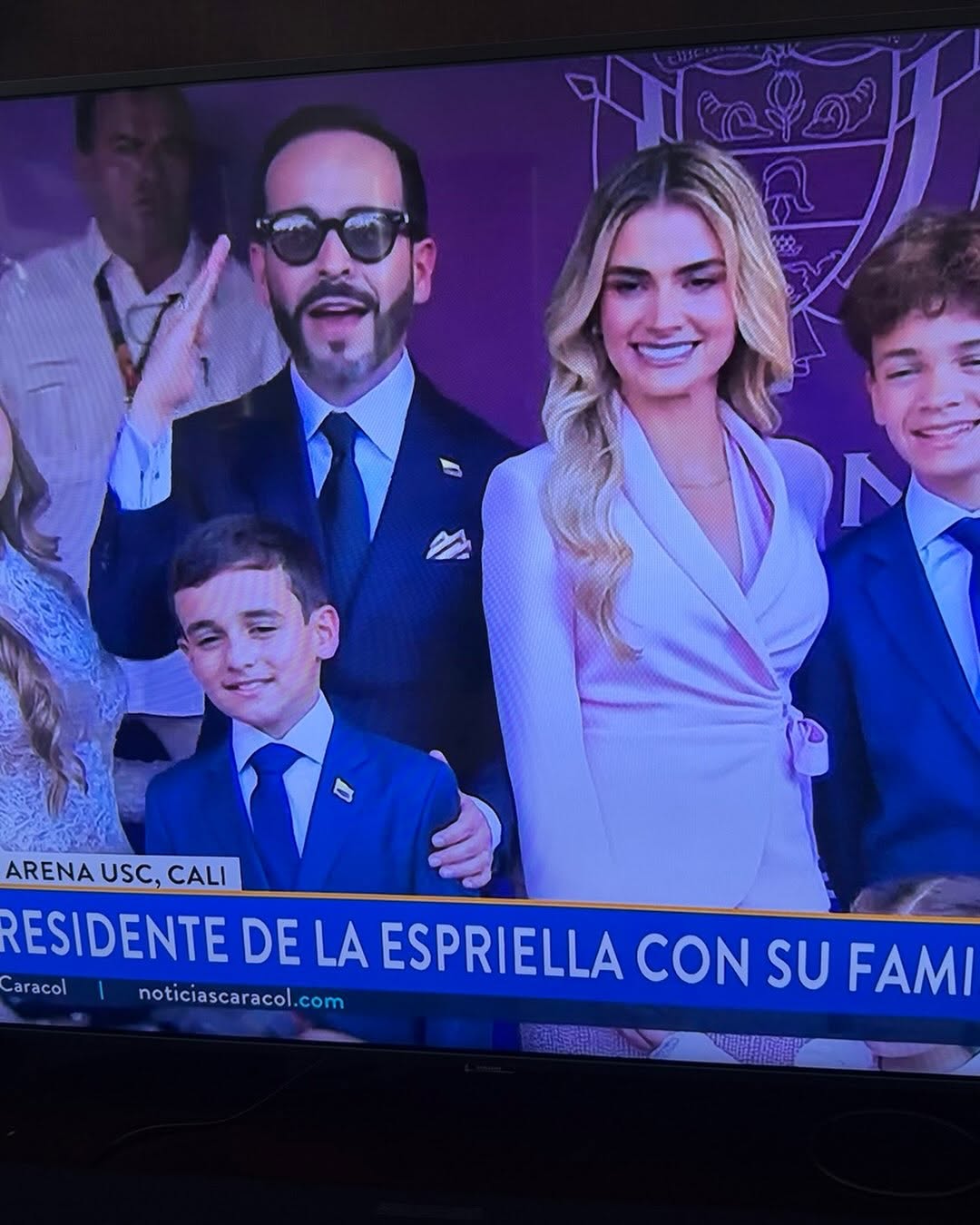 Instagram post by Dr. Enrique L. Gomez: I wish the best to Colombia, God bless the new President of Colombia.