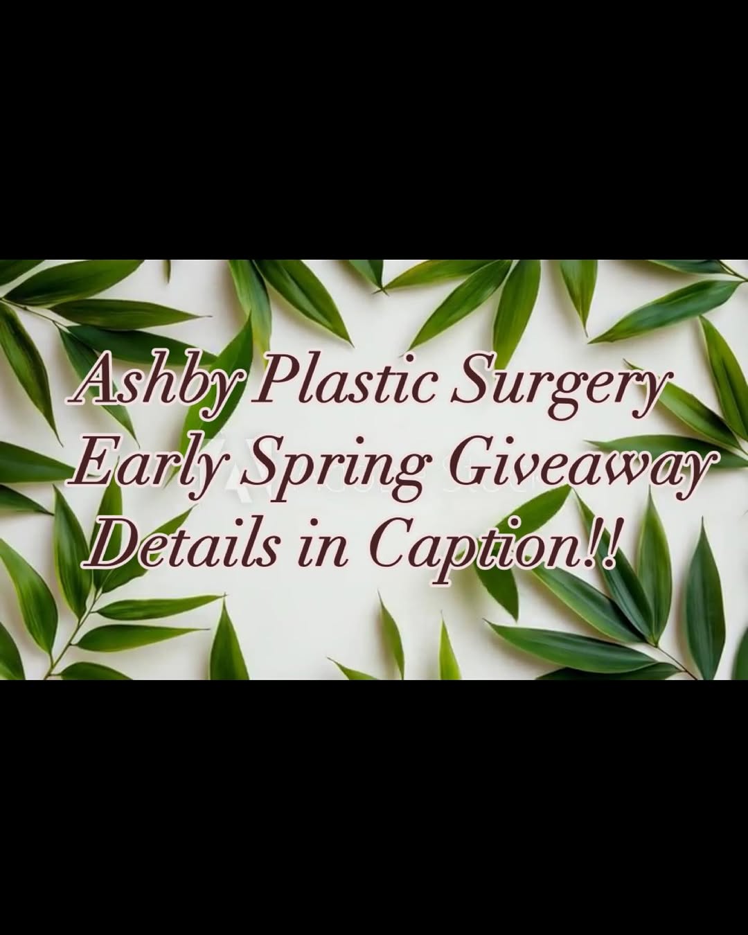 Instagram post by Dr. Eric Ashby: We are so excited for Spring to come. We are doing an Early Spring Giveaway! 1- Full Syringe of Filler 1-Area of Botox/Dysport, $500 Gift ca…