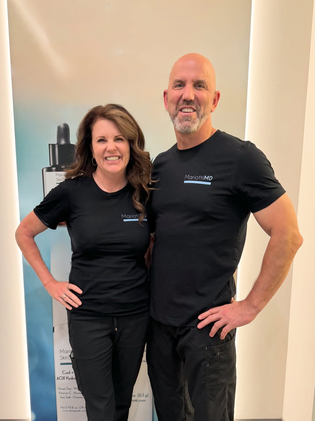 Instagram post by Dr. Eric Mariotti: Deb comes home from Montana in 4 days, 19 hours, and 51 minutes…but who is counting? I’m missing her at the office this week. #bayareaplasti…