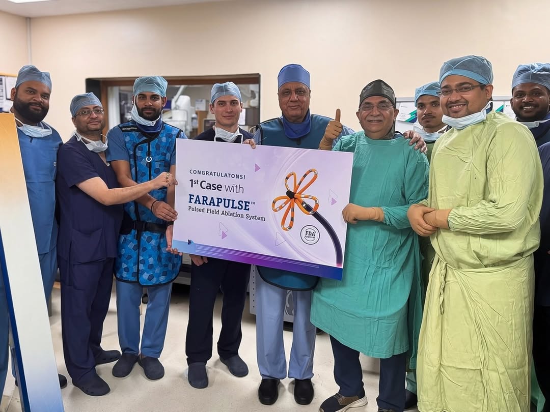 Instagram post by Dr. Eric S. Weiss: More than 20 million people in India are living with atrial fibrillation (AFib), a heart rhythm disorder that increases the risk of stroke, …