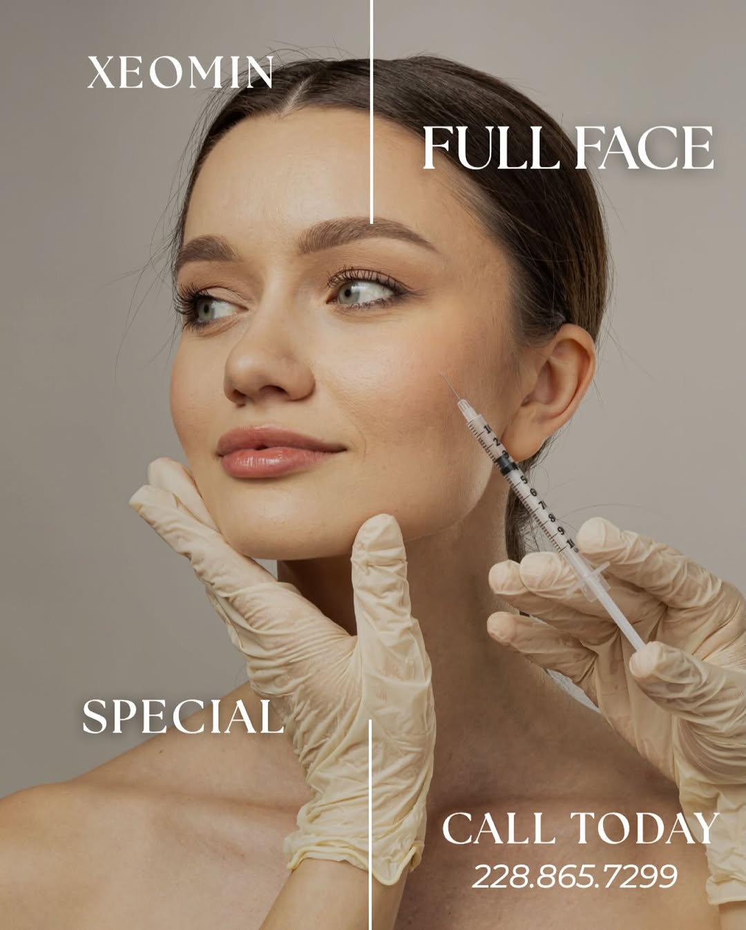 Instagram post by Dr. Eric Wyble: 🚨 SPECIAL ALERT!!!!!! 🚨 ✨ FULL FACE XEOMIN — DISCOUNTED ✨ ONE DAY ONLY!!! JANUARY 21 ONLY!!!!!! This is your chance to refresh, smooth, an…