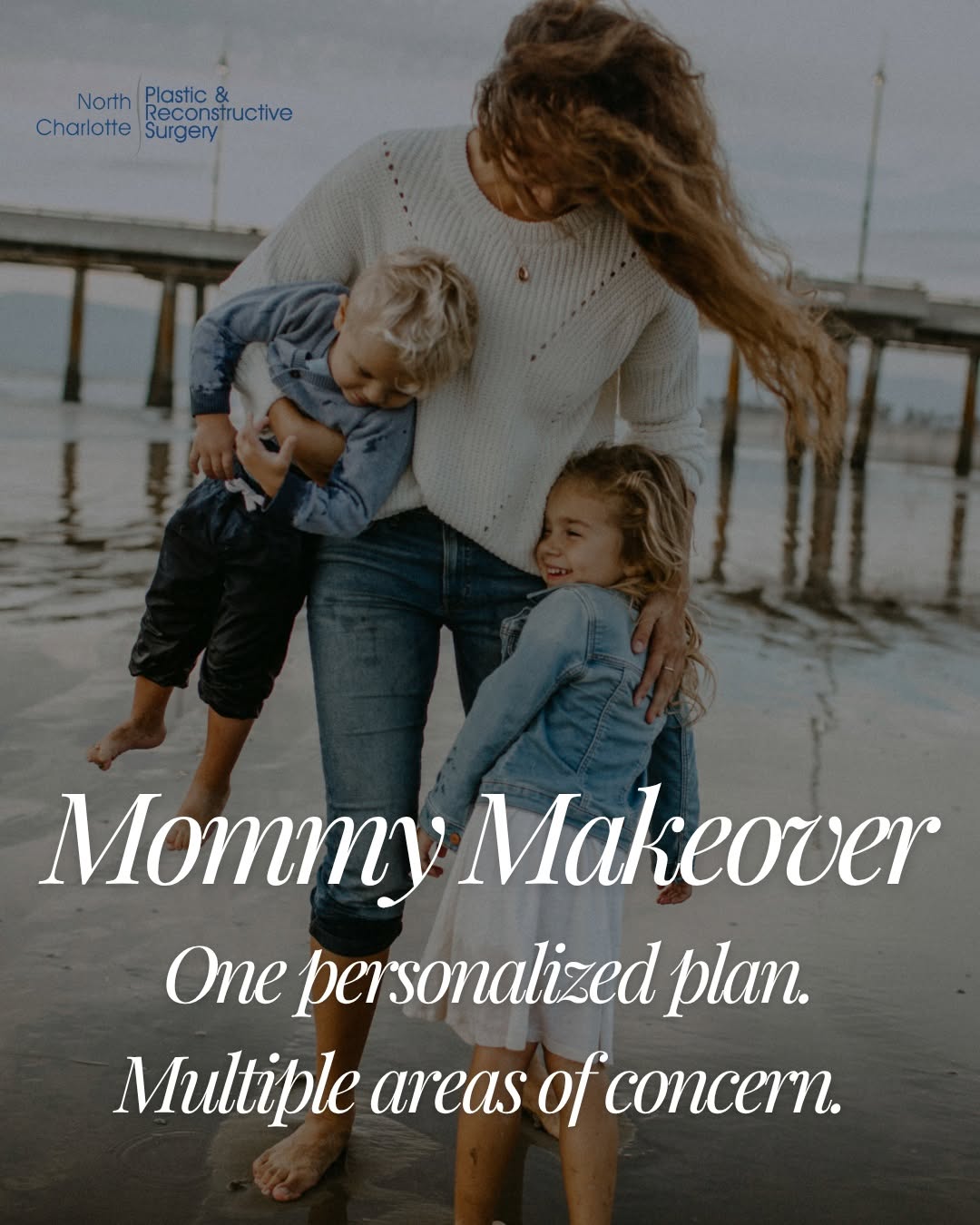 Instagram post by Dr. Erik Miles: A Mommy Makeover isn’t one specific surgery. It’s a personalized treatment plan designed around the areas each patient would like to address…