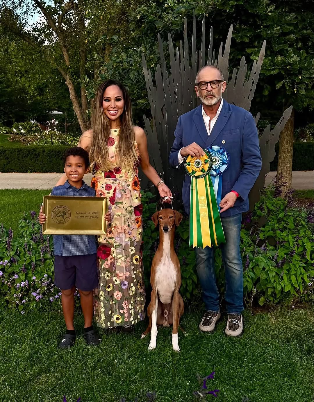 Instagram post by Dr. Essie Kueberuwa Yates: #12!!!!! Dr. Yates and 👑YARO👑 break the Best in Show record at the prestigious Chicago International Kennel Club dog show cementing YARO a…