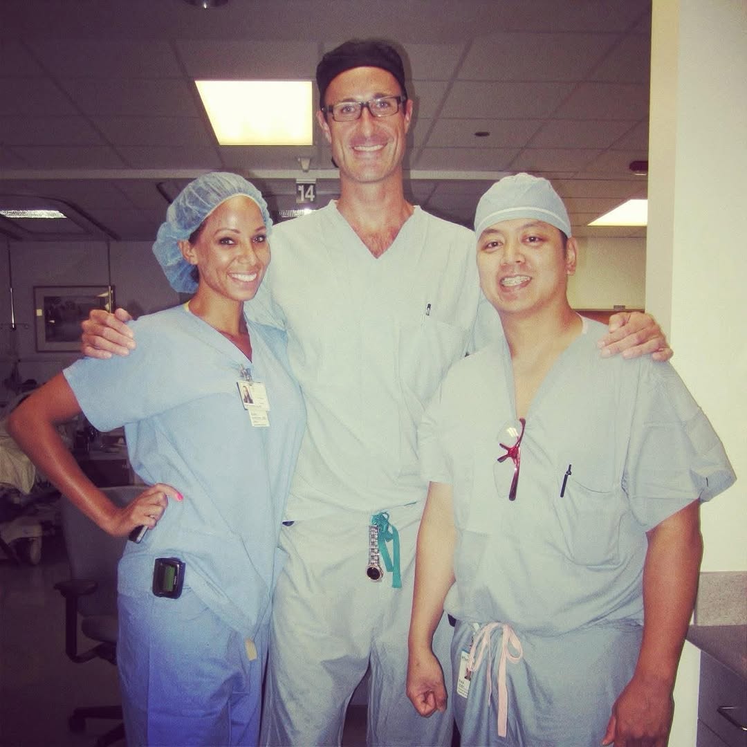 Instagram post by Dr. Essie Kueberuwa Yates: 14 years ago today, Dr. Yates was all smiles with her University of Chicago co-residents. How they found the time and what they could have p…