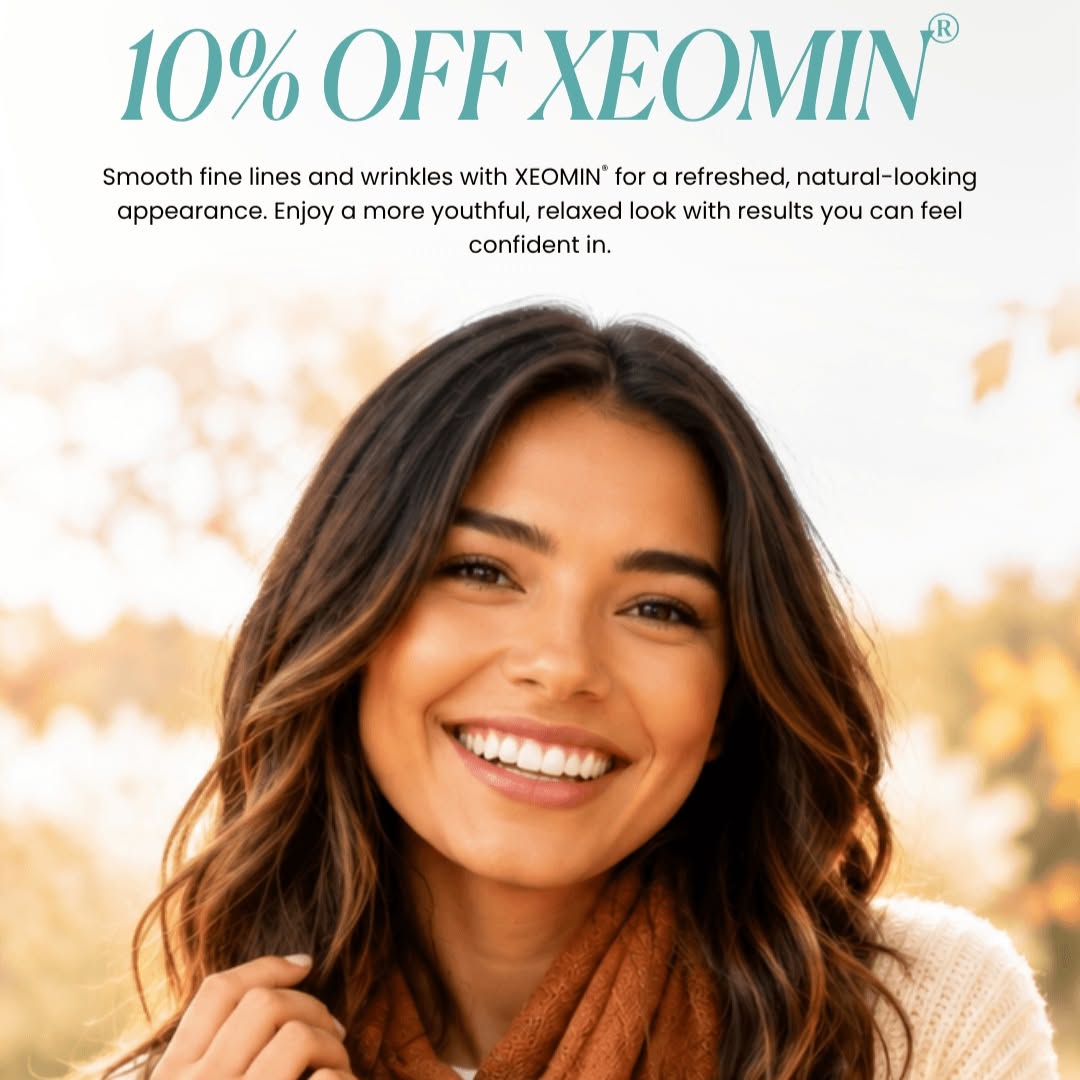 Instagram post by Dr. Esther Chen: 10% off Xeomin in September 2026