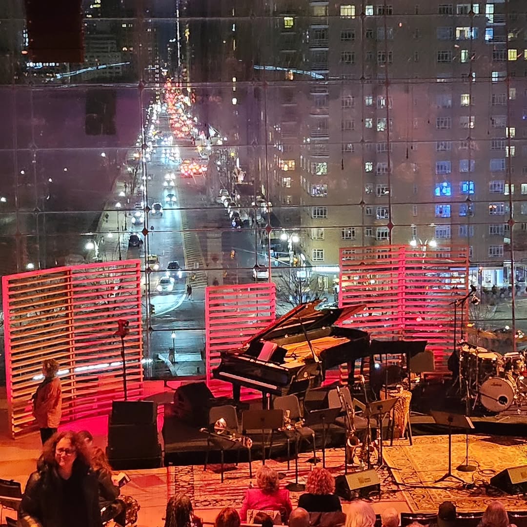 Instagram post by Dr. Evelyn Feng: Night of jazz at Lincoln center... #jazz #jazzmusic #tap #newyork #newyorklife #music #hothousejazz