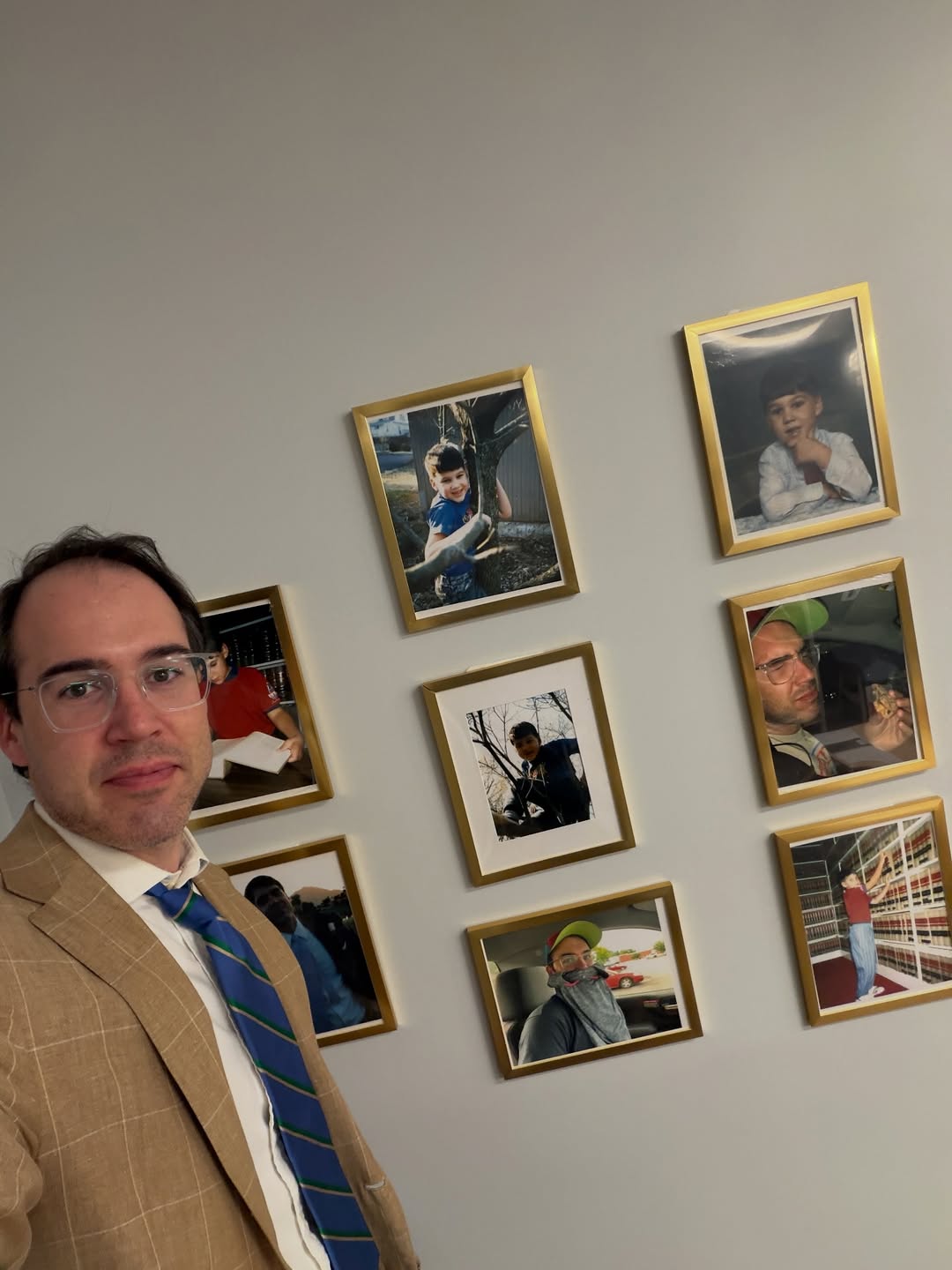 Instagram post by Dr. F. Ryan Wermeling: I thought being in the operating room all day yesterday would save me, but the office surprised me today for a belated birthday blast in the…