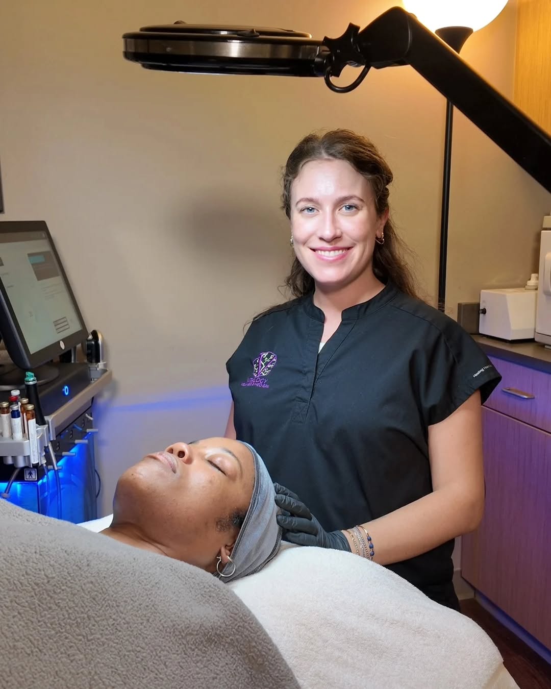 Instagram post by Dr. Farah T. Sultan: Your skin deserves more than just a quick cleanse. A Hydrafacial is a multi-step facial designed to cleanse, exfoliate, extract impurities, …