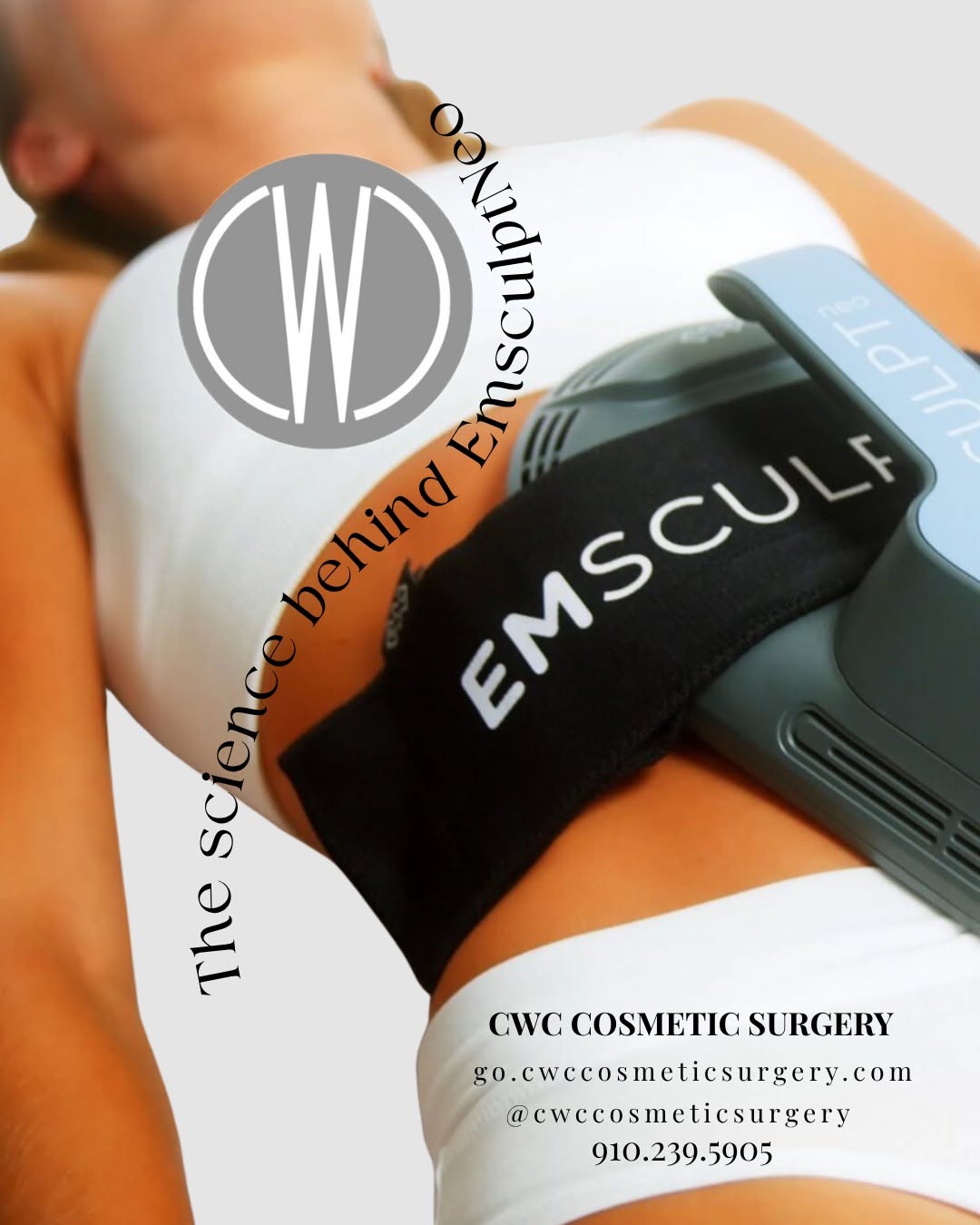 Instagram post by Dr. Fazil Mohamed: ✨Build muscle. Burn fat. 30 minutes. EmSculpt NEO uses radiofrequency + HIFEM energy together — ✨studies show an average 25% increase in mus…