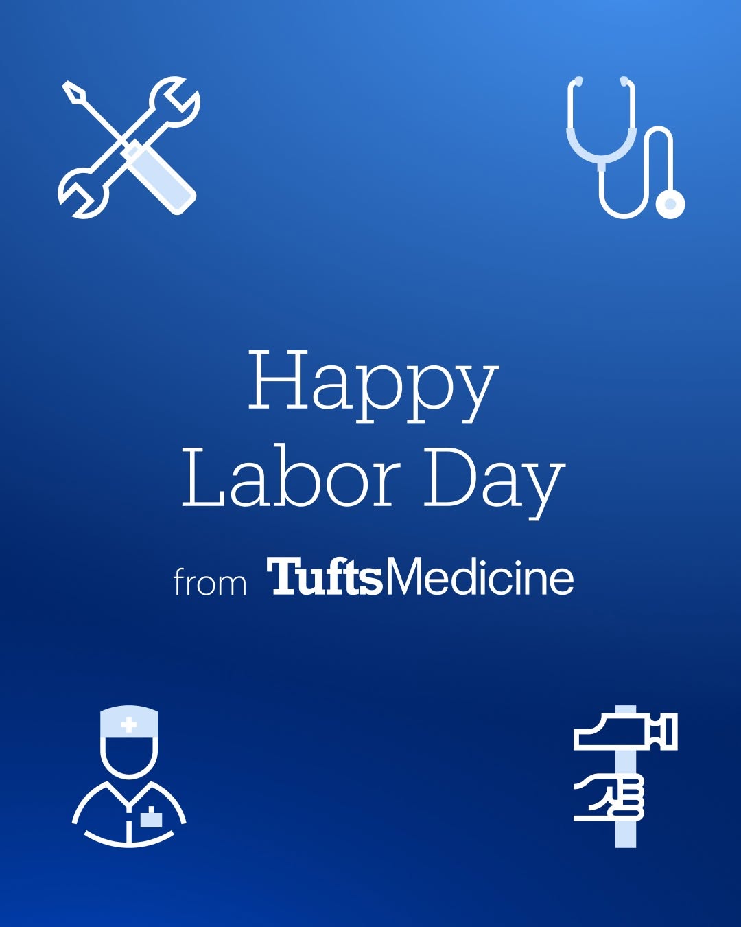 Instagram post by Dr. Fei-Shiuann (Clarissa) Yang: On Labor Day, we’re recognizing the people who keep our communities going, including the healthcare workers caring for patients today. To ev…
