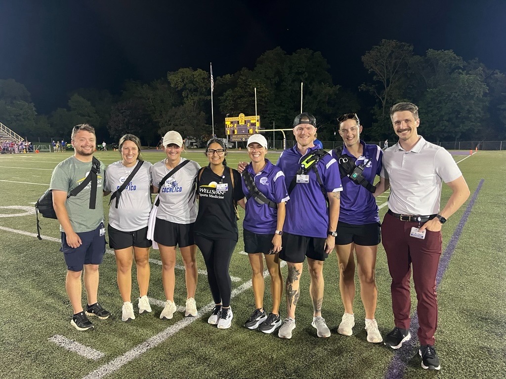 Instagram post by Dr. Felice P. Moody: A little healthy competition in Lancaster 🏈 While the scoreboard showed an Ephrata victory on Friday night, there was another team working …
