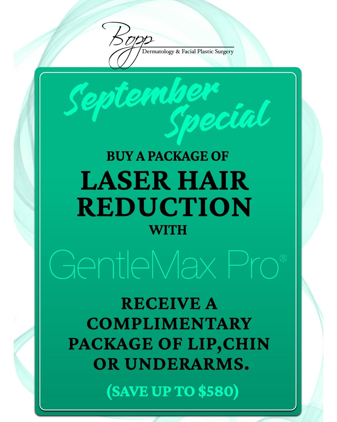 Instagram post by Dr. Felix Bopp: 🌵 Smooth Skin September Special 🌵 Say goodbye to unwanted hair… Ditch your razor, try Laser Hair Reduction! 🪒 🌵Purchase a package of LHR…
