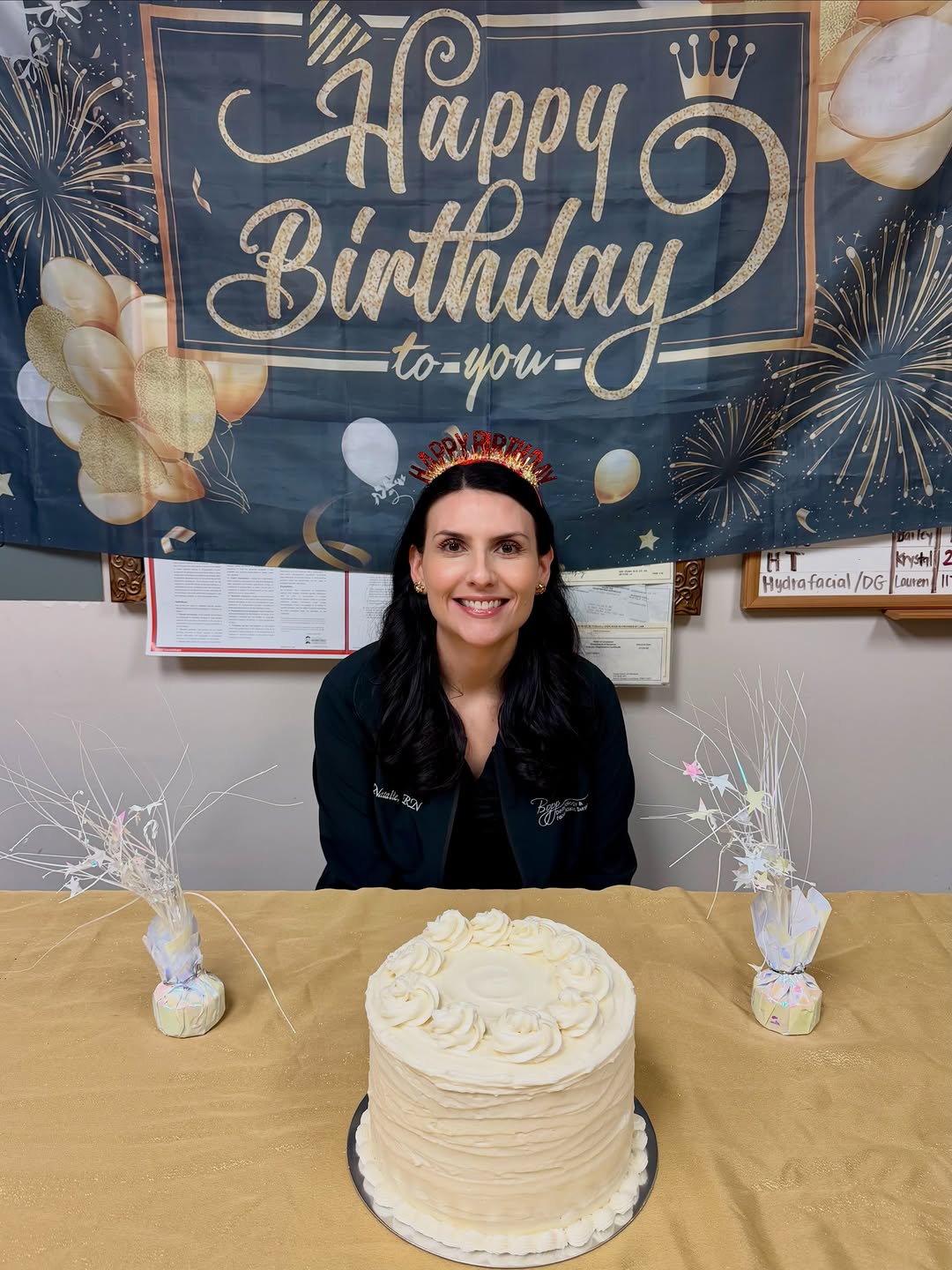 Instagram post by Dr. Felix Bopp: 🎂🎉🥳🎈 Join us in wishing, Natalie, a very HAPPY BIRTHDAY!!! @nme171717