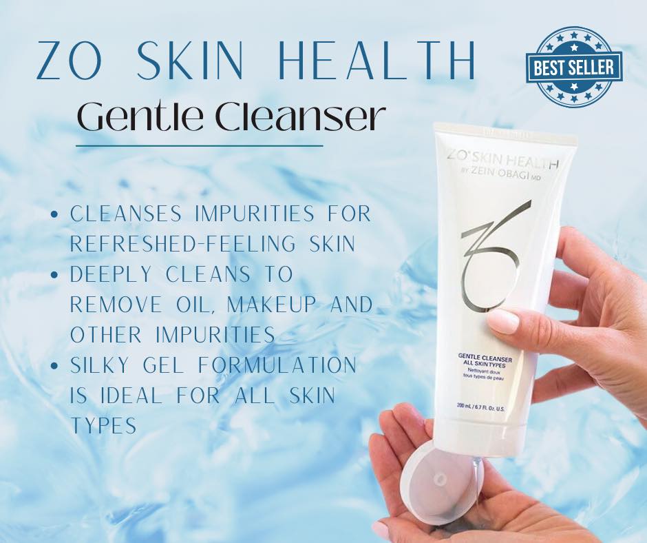 Instagram post by Dr. Forrest Wells: Gentle cleanser is perfect for sensitive skin!