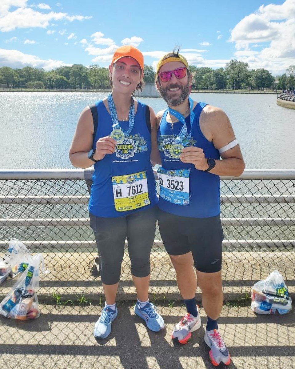 Instagram post by Dr. Frank Orlando: The running doesn’t stop!! Got to run with my head assistant! So amazing to share not only the passion of dentistry but also the passion to …
