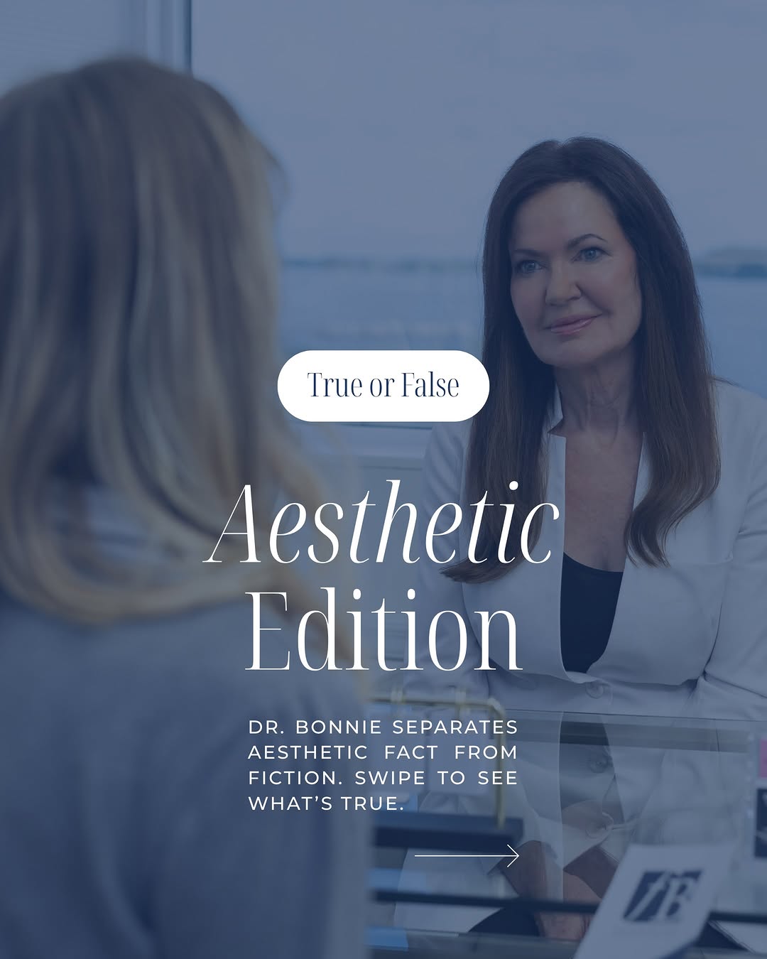 Instagram post by Dr. Fredric M. Barr: How much do you really know about aesthetic treatments? From wrinkle relaxers and filler to Sculptra, lasers and PDO threads, Dr. Bonnie sep…