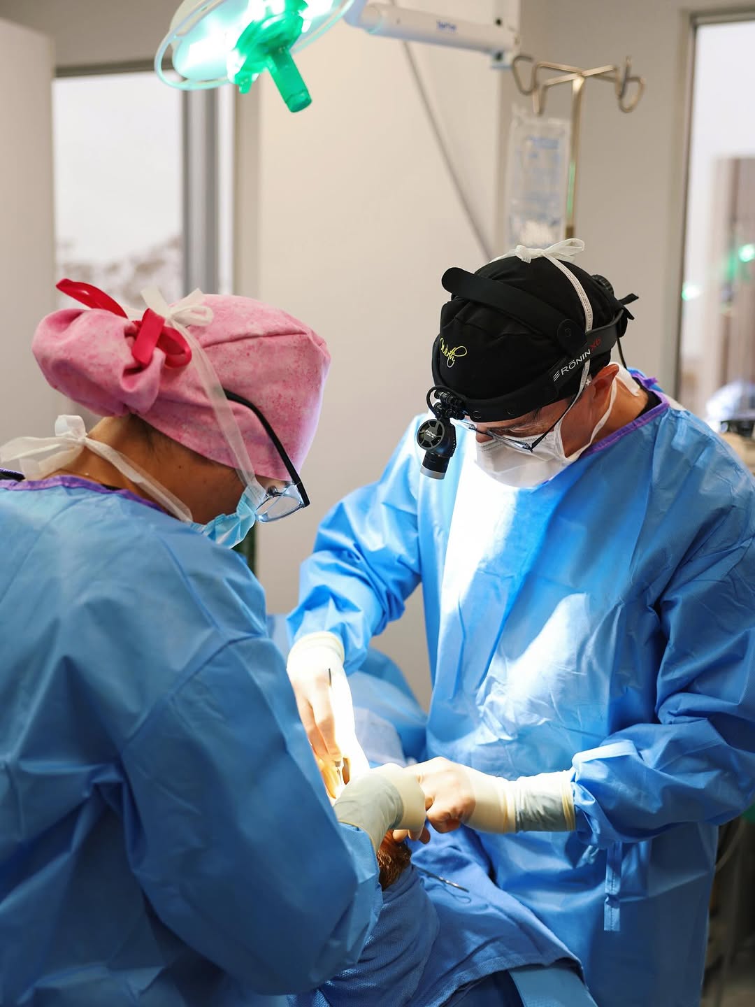 Instagram post by Dr. Garrett A. Wirth: In the operating room, every detail matters — because behind every procedure is a person with a story. “I can change one life at a time and …