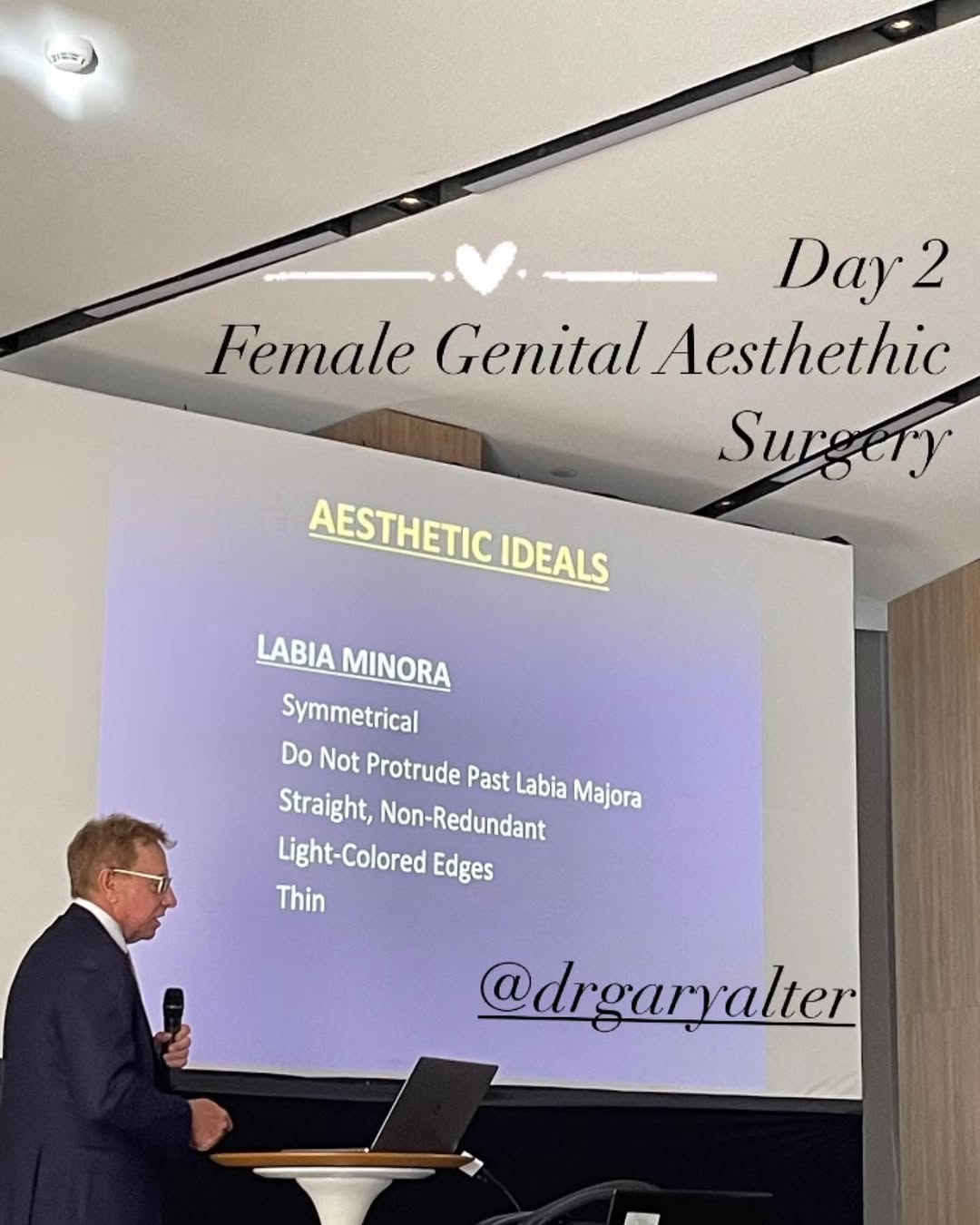 Instagram post by Dr. Gary J. Alter