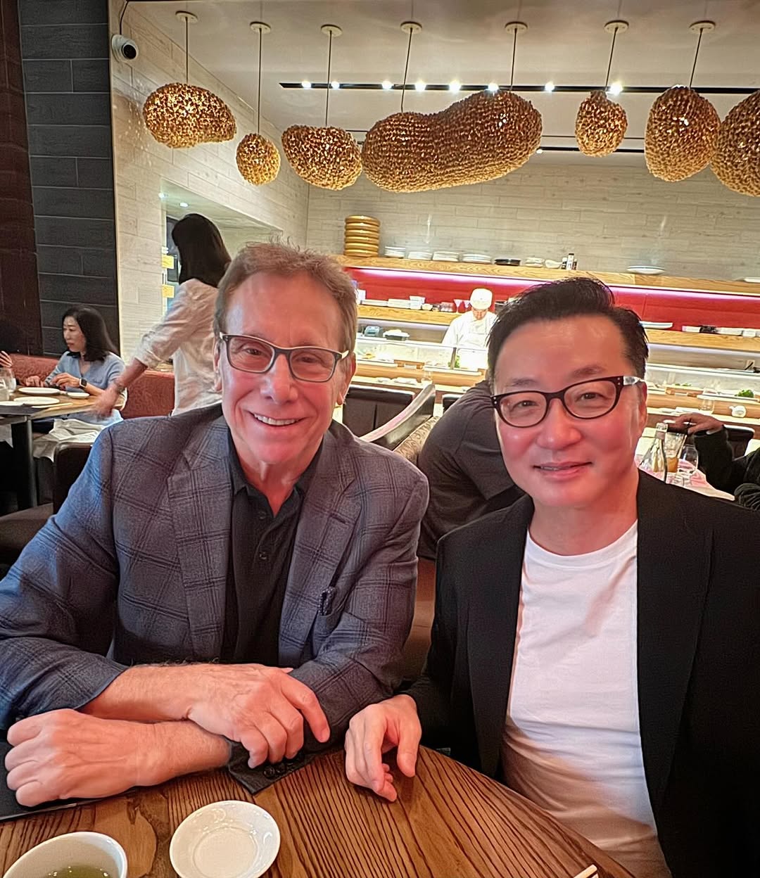 Instagram post by Dr. Gary J. Alter: Dinner with my good friend plastic surgeon Harrison Lee. #plasticsurgeon #beverlyhillsplasticsurgeon#facialplasticsurgeon#celebrityplasticsu…