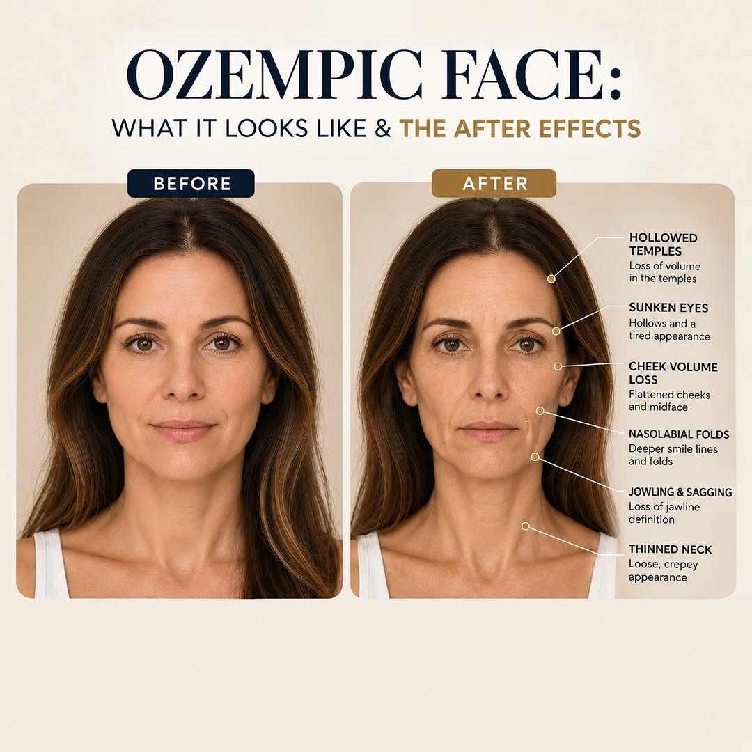 Instagram post by Dr. Gary Rosenbaum: What happens to your face when you lose weight rapidly? 👀 You may notice more than just a change on the scale. Significant weight loss can …