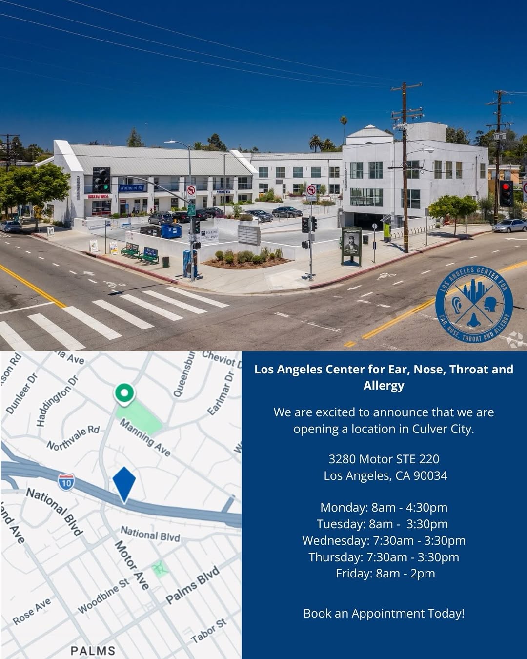 Instagram post by Dr. Geoff Trenkle, DO: We are excited to announce that we are opening a location in Culver City, Los Angeles!