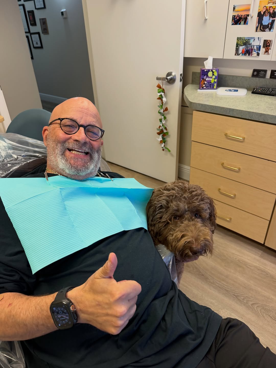 Instagram post by Dr. Geoffrey Kwitko: The only way to go to the dentist