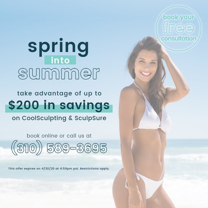 Instagram post by Dr. George Anterasian: 🙌🏼👙💪🏼 Summer Bodies Are Made In The Spring! So Why Wait Around Until Summer to Start Working on Your Beach Body? For a Limited Time Get…