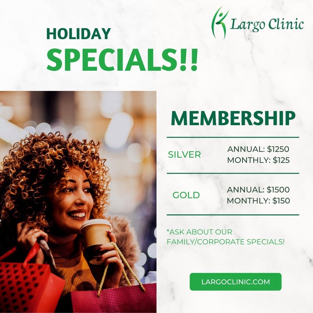Instagram post by Dr. George Kamajian: ✨ Ask about our silver & gold membership packages.✨Give us a call today with any questions you may have! 📞 tel:7275171500 | http://largocli…