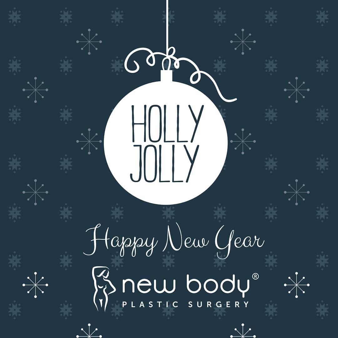 Instagram post by Dr. Georgios Ziakas: 'Tis the season to sparkle! Merry Christmas and Happy New Year from Dr. Ziakas/New Body Plastic Surgery!