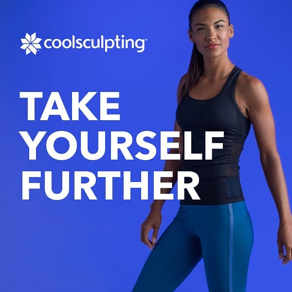 Instagram post by Dr. Georgios Ziakas: Take it Further in less time. In about an hour...Coolsculpting reduces fat in those stubborn areas using a process that freeze fat cells and…