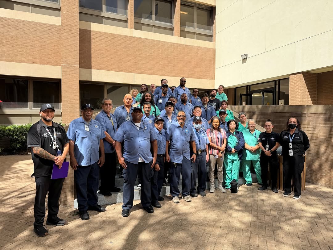 Instagram post by Dr. Ghazwan Sharabi: Happy Housekeeping Week Sept. 14-18! Housekeeping Week is our chance to celebrate the Environmental Management Service team who keep the Sou…