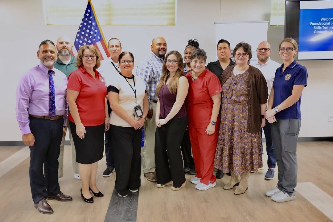 Instagram post by Dr. Ghazwan Sharabi: A Foundational Leadership Skills Training Program (FLSTP) graduation ceremony was held at the Audie L. Murphy Memorial Veterans Hospital on …