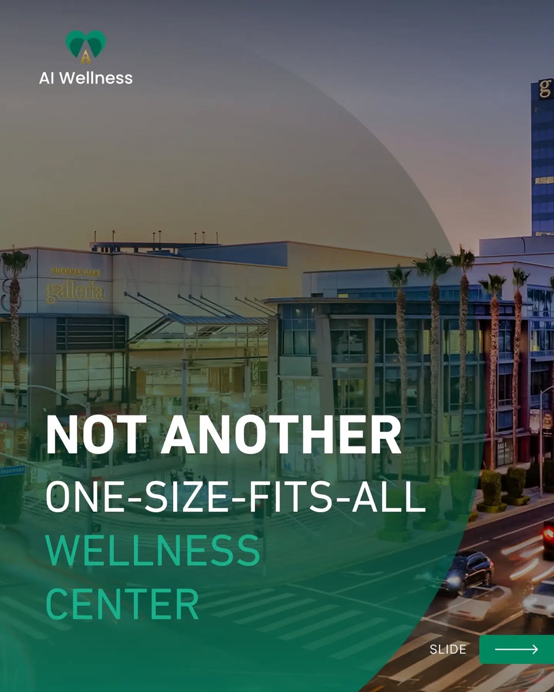 Instagram post by Dr. Gideon Kwok, DO: AI Wellness Sherman Oaks connects technology, education and personalized experiences around the way you want to feel. Discover it October 3.…