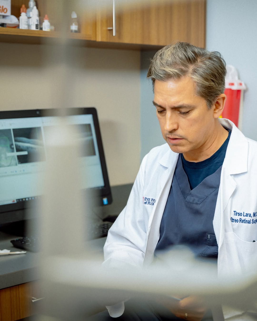 Instagram post by Dr. Gil A. Epstein: At Fort Lauderdale Eye Institute, our retina team is committed to advancing retinal care today while exploring the treatments of tomorrow. T…