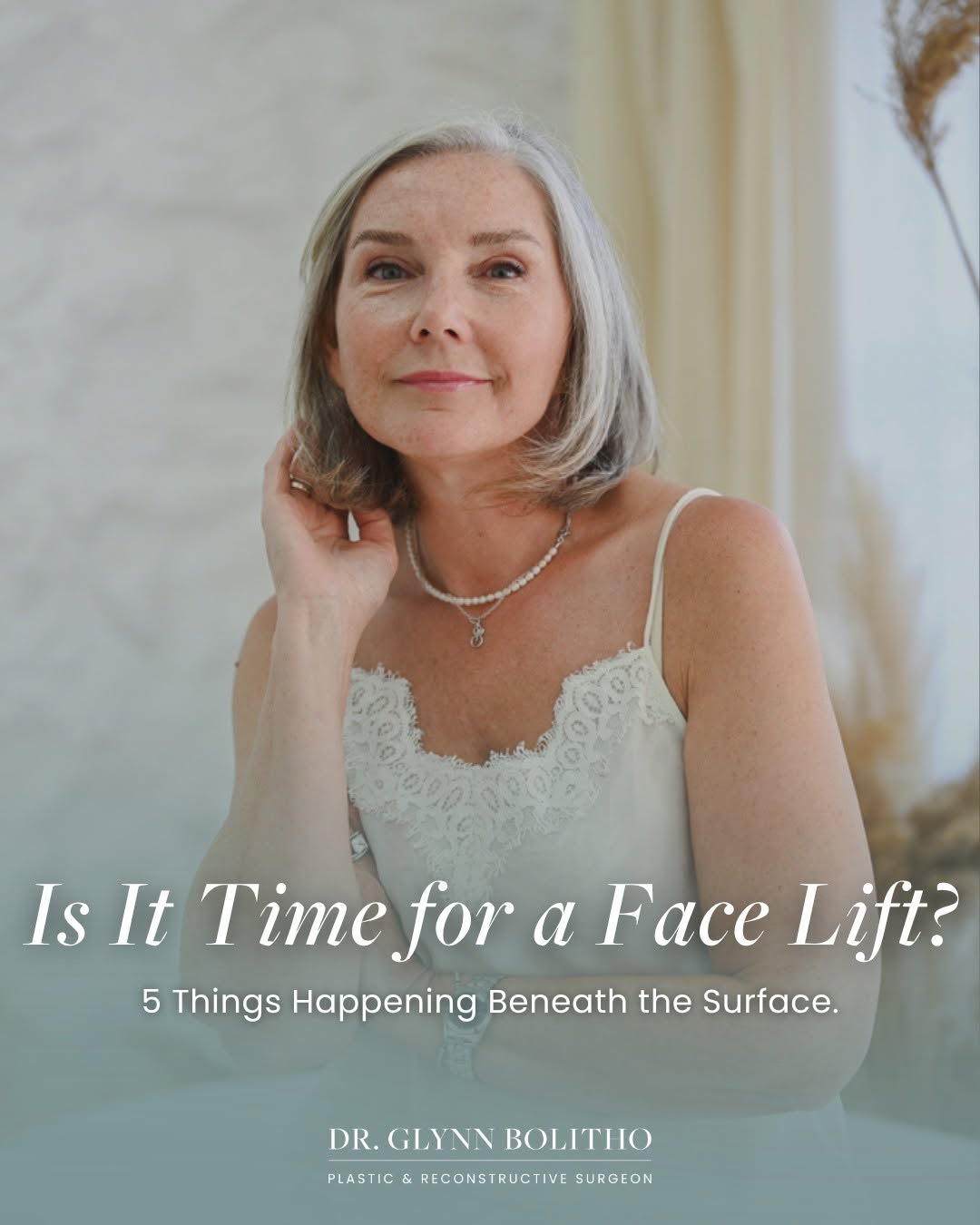 Instagram post by Dr. Glynn Bolitho, PhD: September is Healthy Aging Month, and to us, aging gracefully starts with understanding what's actually happening beneath the surface, not f…